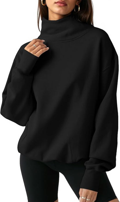 SOFTLINE™ Mock-Neck Sweatshirt