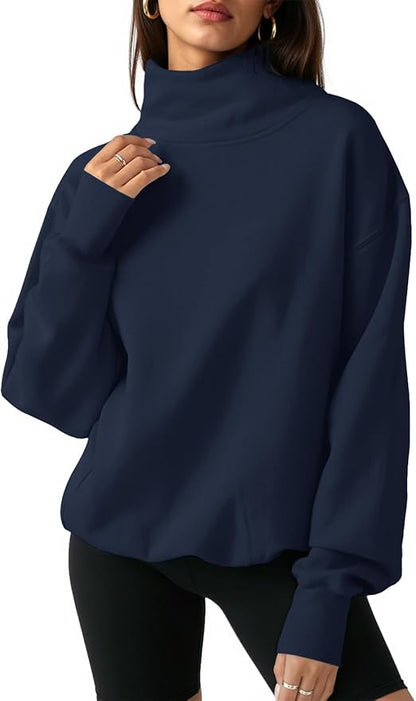 SOFTLINE™ Mock-Neck Sweatshirt