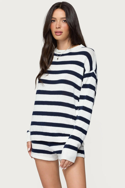 Olivia Knit Stripe Set