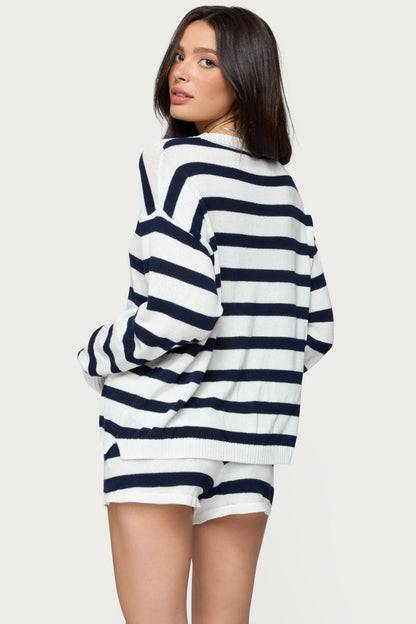 Olivia Knit Stripe Set