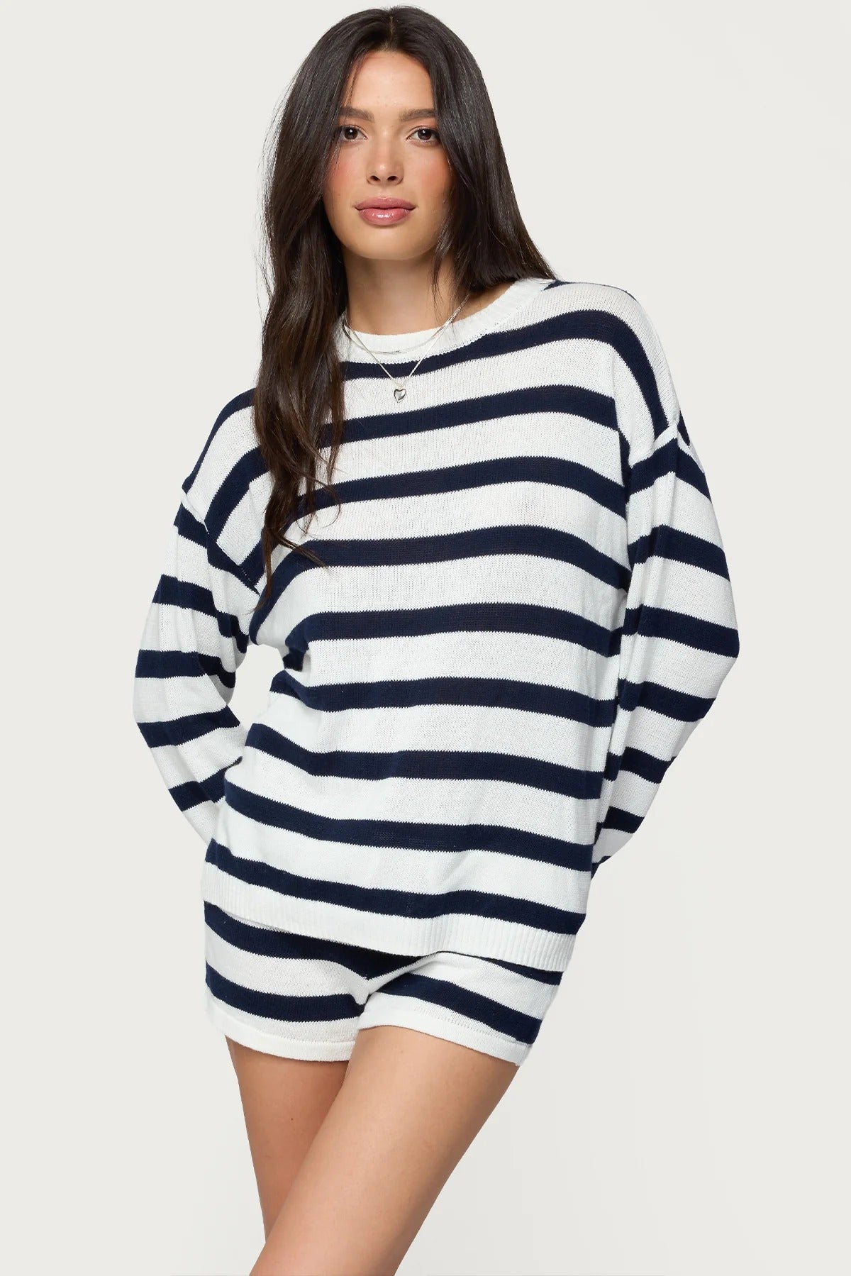 Olivia Knit Stripe Set