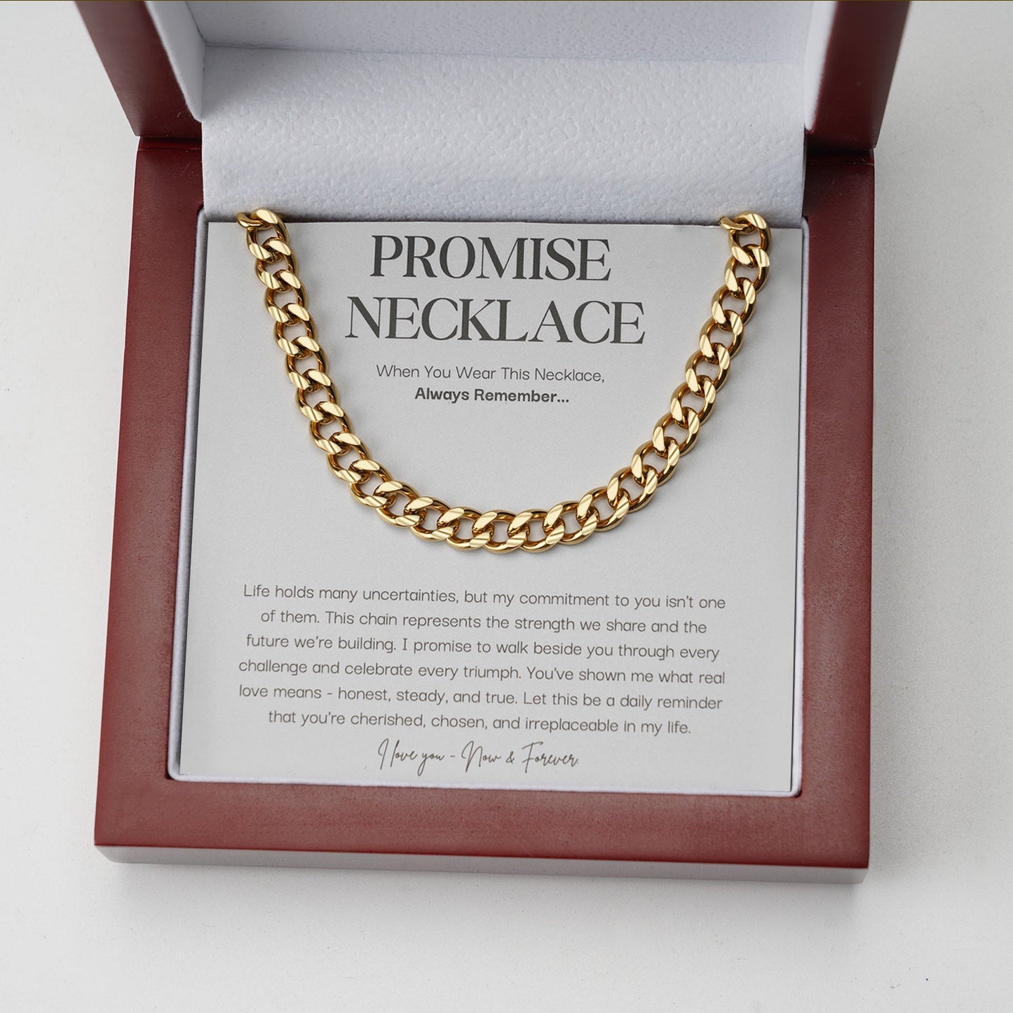 Boyfriend Promise Necklace