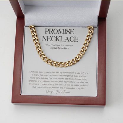 Boyfriend Promise Necklace