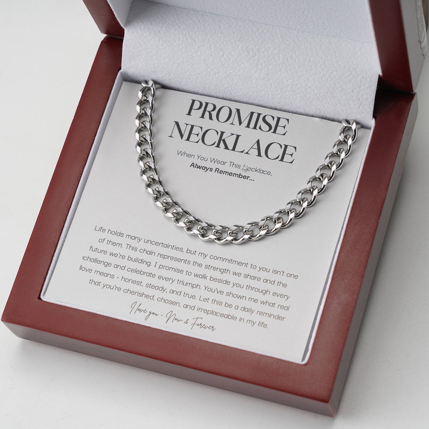 Boyfriend Promise Necklace