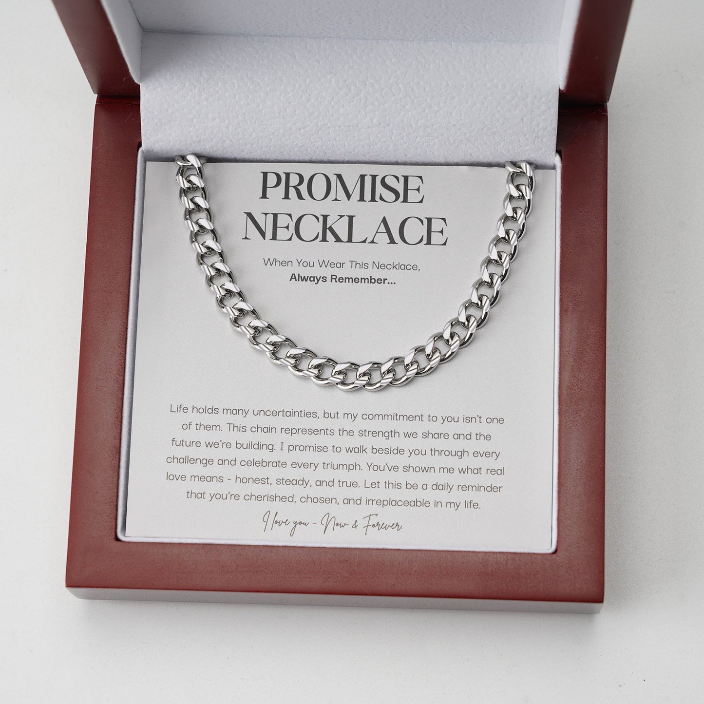 Boyfriend Promise Necklace
