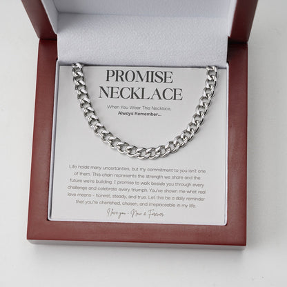 Boyfriend Promise Necklace