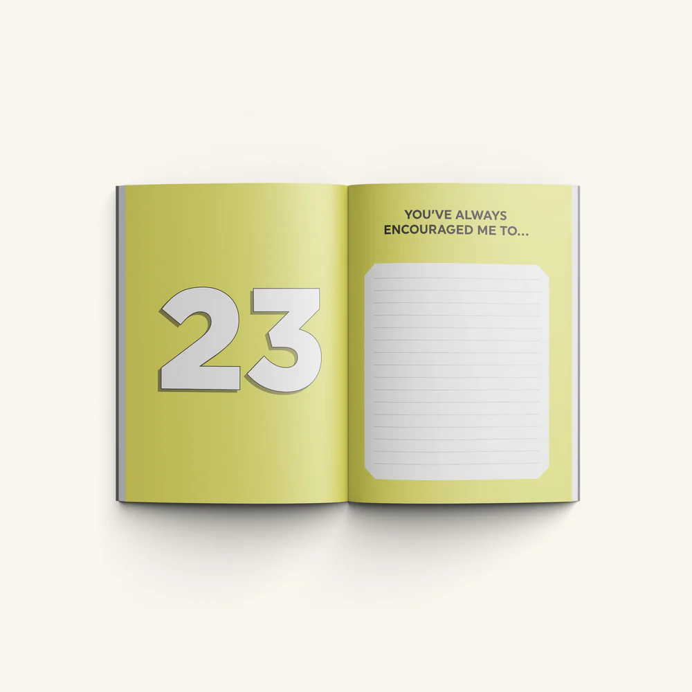 DearDad Keepsake Book